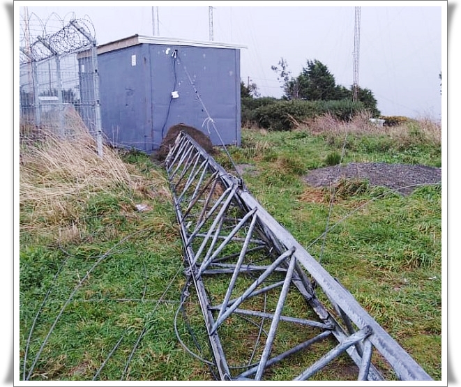  Radios Archi de Ancud afectadas por atentado a antenas