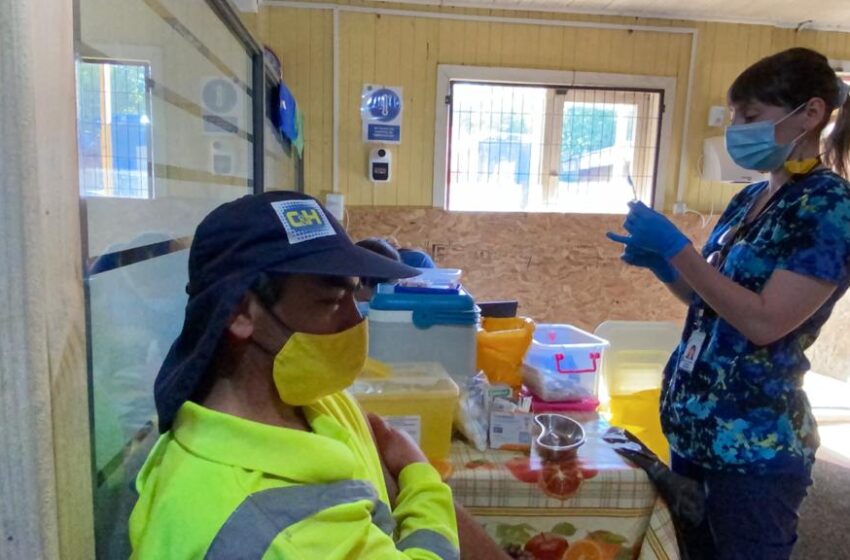  Salud Municipal vacuna a funcionarios recolección de residuos sólidos domiciliarios